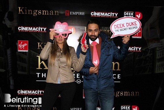 CityMall Beirut Suburb Social Event Deek Duke Avant Premiere of Kingsman Lebanon