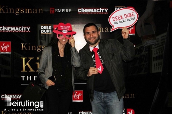 CityMall Beirut Suburb Social Event Deek Duke Avant Premiere of Kingsman Lebanon