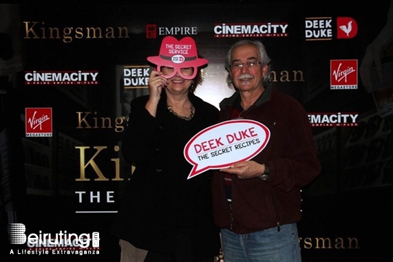 CityMall Beirut Suburb Social Event Deek Duke Avant Premiere of Kingsman Lebanon