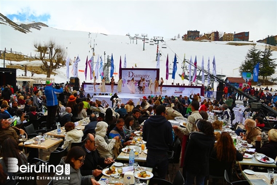 Mzaar Intercontinental Mzaar,Kfardebian Fashion Show Ski & Fashion Festival 2015 Lebanon