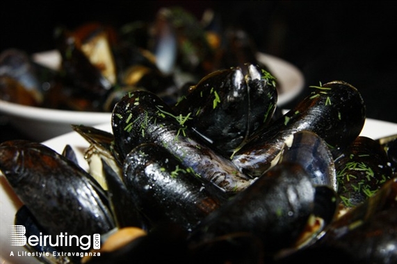 éCafé Sursock Jbeil Nightlife Moules Frites Night at eCafe Lebanon