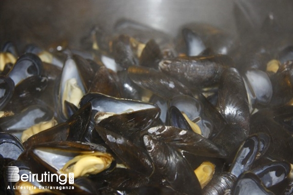 éCafé Sursock Jbeil Nightlife Moules Frites Night at eCafe Lebanon