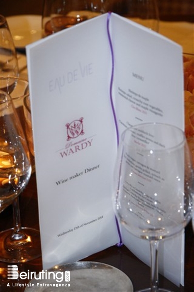 Eau De Vie-Phoenicia Beirut-Downtown Social Event Domaine Wardy Wine Maker Dinner Lebanon