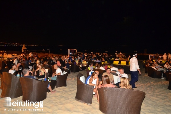 Edde Sands Jbeil Beach Party Edde Sands BBQ Pieds Dans Leau Lebanon