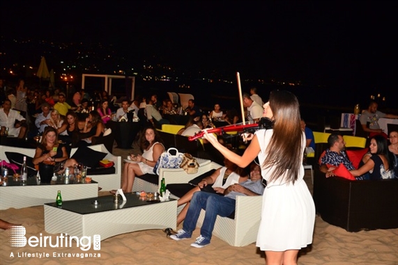 Edde Sands Jbeil Nightlife Soul Music with Gisele at Edde Sands Lebanon