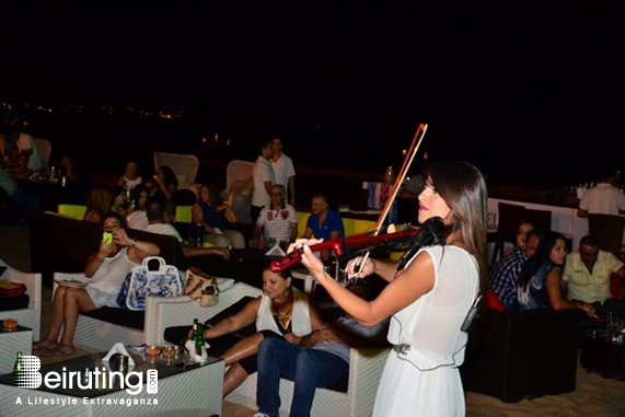 Edde Sands Jbeil Nightlife Soul Music with Gisele at Edde Sands Lebanon