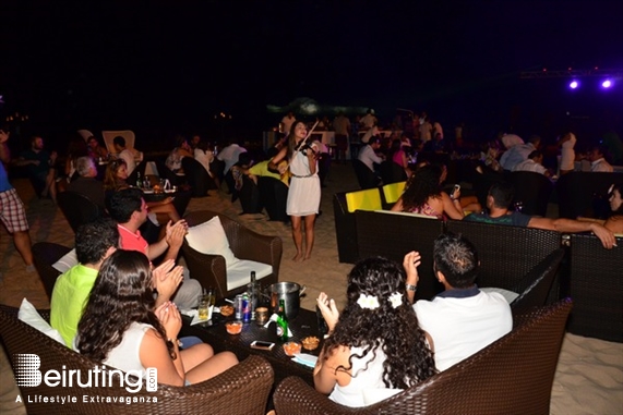 Edde Sands Jbeil Nightlife Soul Music with Gisele at Edde Sands Lebanon