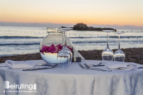 Edde Sands Jbeil Nightlife Romantic Dinner at Edde Sands Lebanon