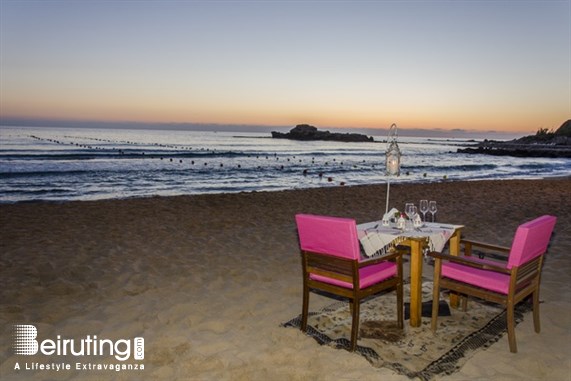 Edde Sands Jbeil Nightlife Romantic Dinner at Edde Sands Lebanon