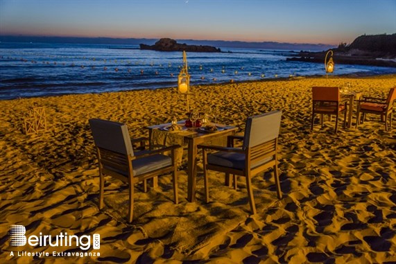 Edde Sands Jbeil Nightlife Romantic Dinner at Edde Sands Lebanon