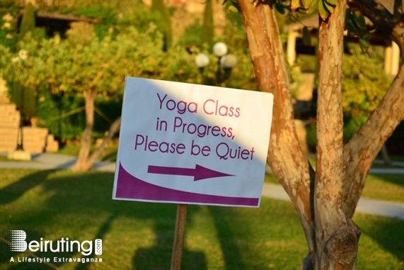 Edde Sands Jbeil Outdoor Yoga Class at Edde Sands Lebanon