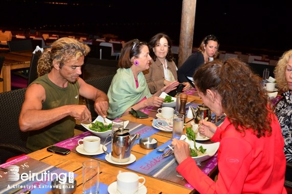 Edde Sands Jbeil Outdoor Yoga Class at Edde Sands Lebanon