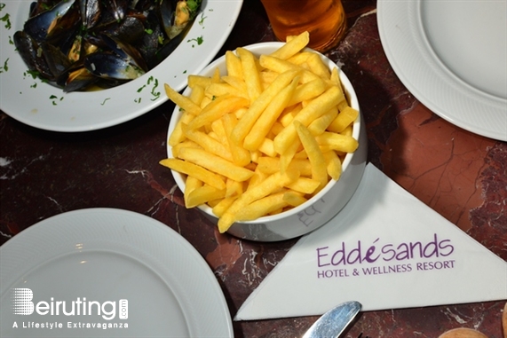 éCafé-EddeYard Jbeil Nightlife Moules Frites Night at Edde Yard Lebanon