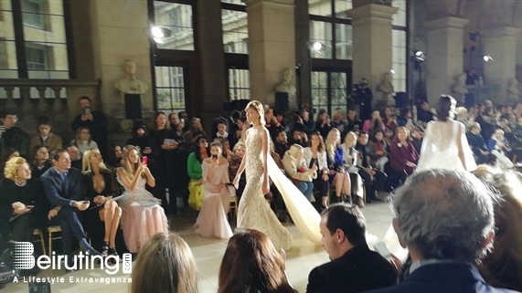 Around the World Fashion Show Georges Hobeika Spring Summer 2018 Couture at PFW Lebanon