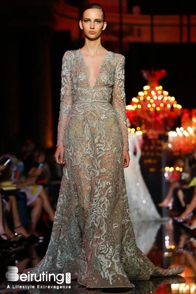 Around the World Social Event Elie Saab Haute Couture Fall Winter 2014  Lebanon