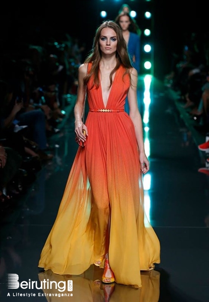 Around the World Fashion Show Elie Saab Spring Summer 2015 Fashion Show Lebanon