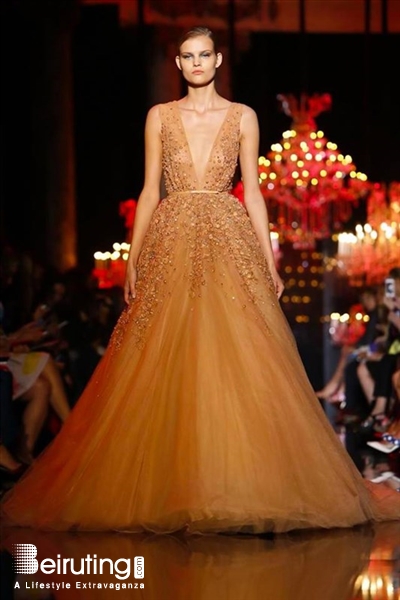 Around the World Social Event Elie Saab Haute Couture Fall Winter 2014  Lebanon