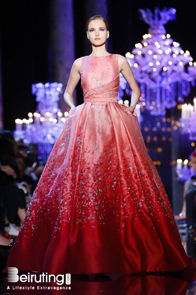 Around the World Social Event Elie Saab Haute Couture Fall Winter 2014  Lebanon