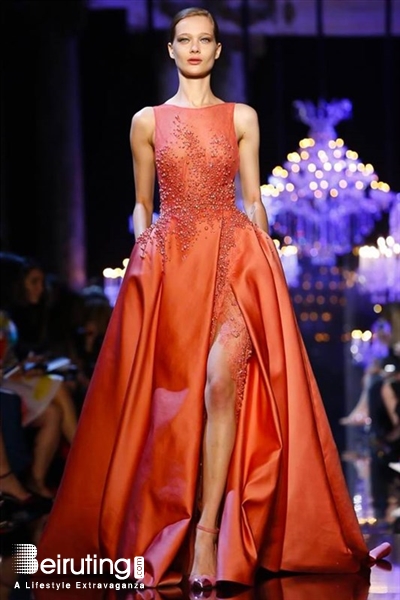 Around the World Social Event Elie Saab Haute Couture Fall Winter 2014  Lebanon