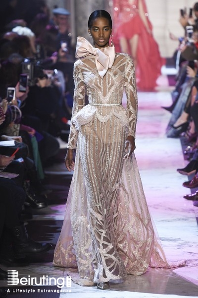 Around the World Fashion Show Elie Saab Haute Couture Spring Summer 2018 at PFW Lebanon