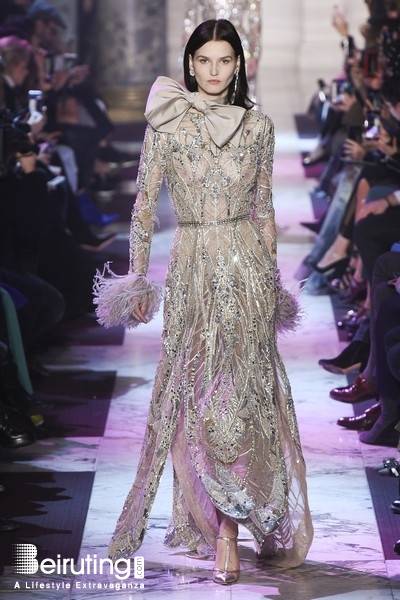 Around the World Fashion Show Elie Saab Haute Couture Spring Summer 2018 at PFW Lebanon