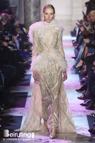 Around the World Fashion Show Elie Saab Haute Couture Spring Summer 2018 at PFW Lebanon