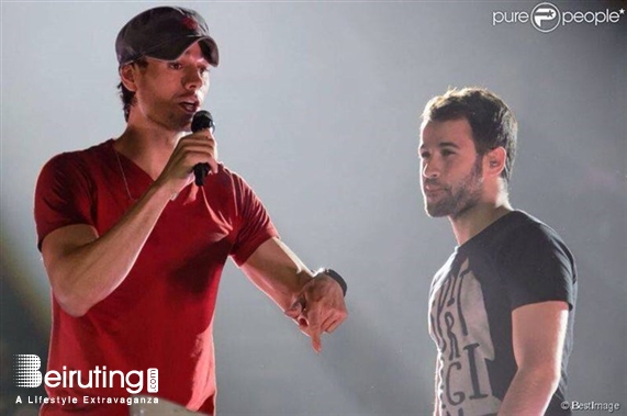 Around the World Concert Enrique Iglesias & Anthony Touma Concert Lebanon