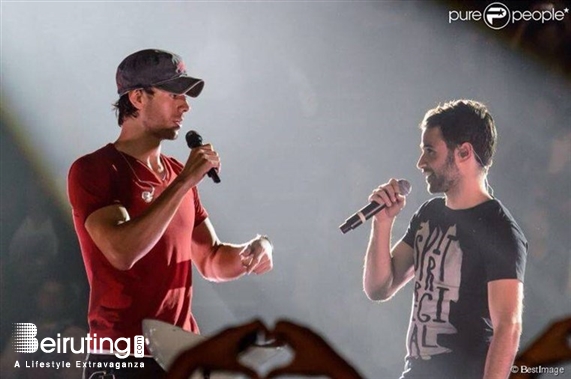 Around the World Concert Enrique Iglesias & Anthony Touma Concert Lebanon