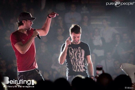 Around the World Concert Enrique Iglesias & Anthony Touma Concert Lebanon