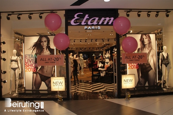 Le Mall-Dbayeh Dbayeh Social Event Etam Lingerie Breast Cancer Awareness Event Lebanon