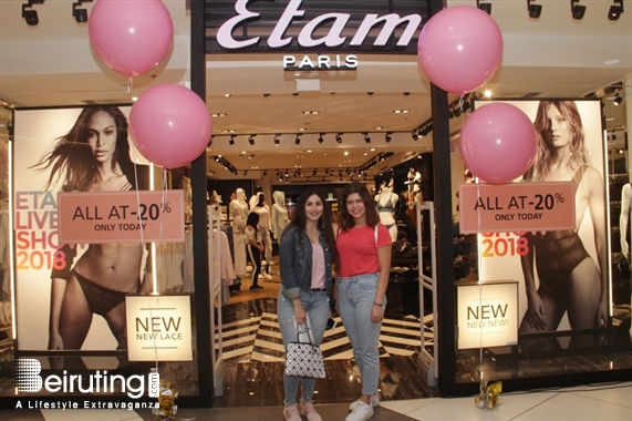 Le Mall-Dbayeh Dbayeh Social Event Etam Lingerie Breast Cancer Awareness Event Lebanon