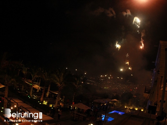 Everyday CAFE Jounieh Nightlife Jounieh Fireworks Show from Everyday Cafe Lebanon