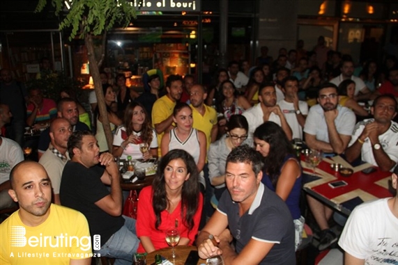 Revolver Beirut-Downtown Nightlife Germany VS Brazil at Revolver Lebanon