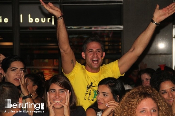 Revolver Beirut-Downtown Nightlife Germany VS Brazil at Revolver Lebanon