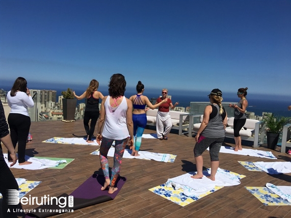 Staybridge Suites Beirut Beirut-Downtown Social Event Yoga By The Pool Lebanon