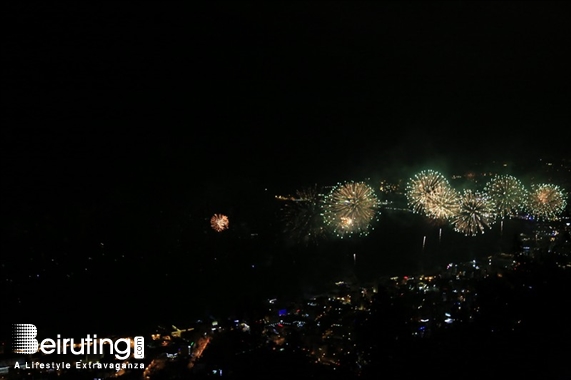 Bay Lodge Jounieh Nightlife Jounieh Fireworks Show from Bay Lodge Lebanon