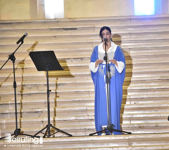 Concert Tenor Gabriel Abdel Nour performed in the National Museum of Beirut  Lebanon