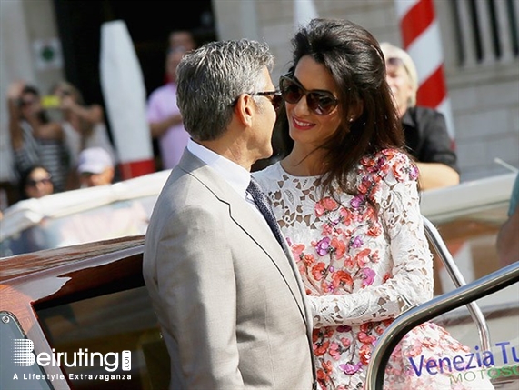 Around the World Social Event George Clooney and Amal Alamuddin Wedding Pictures Lebanon