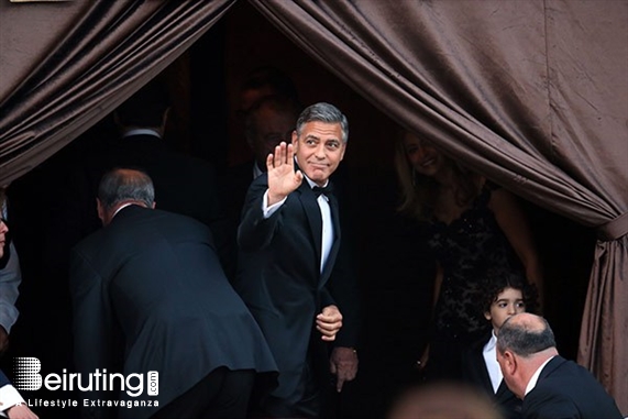 Around the World Social Event George Clooney and Amal Alamuddin Wedding Pictures Lebanon