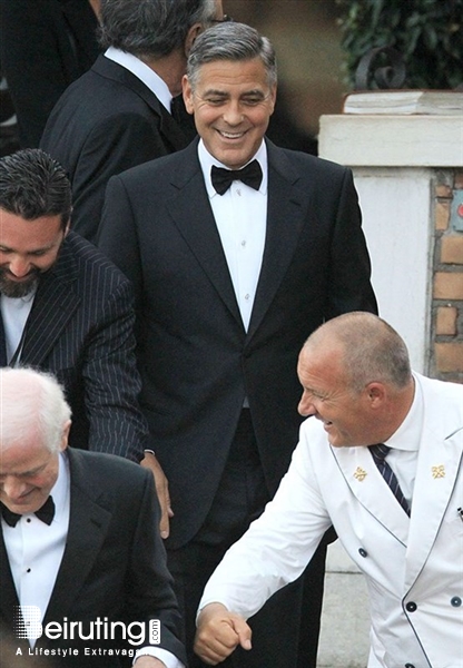 Around the World Social Event George Clooney and Amal Alamuddin Wedding Pictures Lebanon