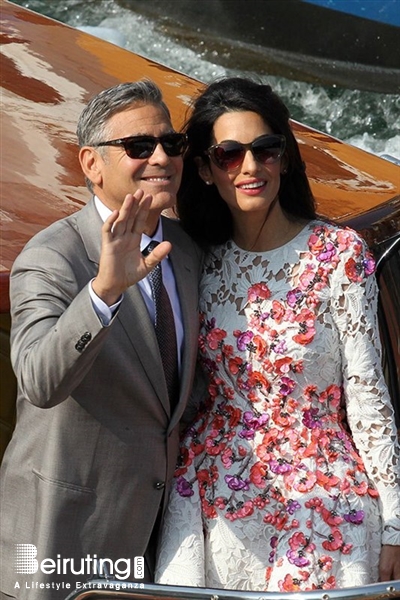 Around the World Social Event George Clooney and Amal Alamuddin Wedding Pictures Lebanon