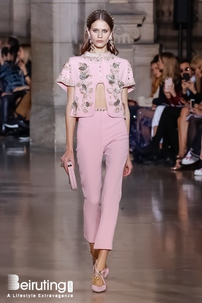 Around the World Fashion Show Georges Hobeika Spring Summer 2018 Couture at PFW Lebanon