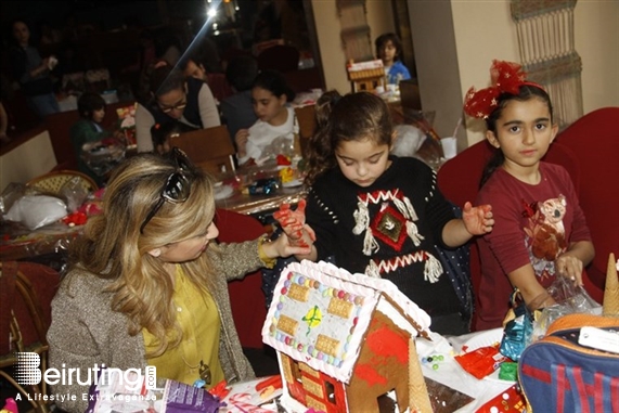 WOK W.O.K-Phoenicia Beirut-Downtown Social Event Gingerbread Houses Decoration  Lebanon