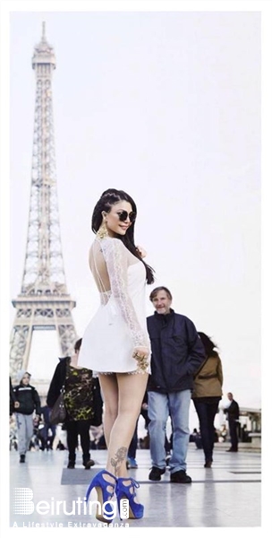 Around the World Social Event Haifa Wehbe Photo shoot in Paris Lebanon