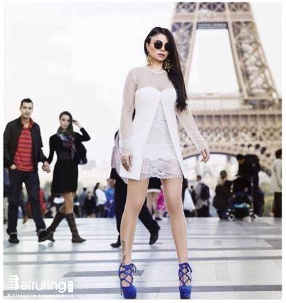 Around the World Social Event Haifa Wehbe Photo shoot in Paris Lebanon