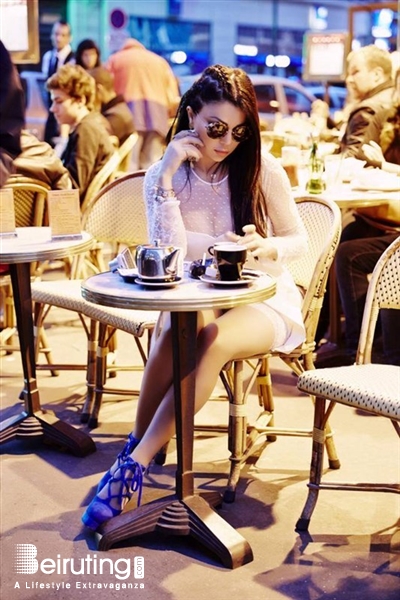 Around the World Social Event Haifa Wehbe Photo shoot in Paris Lebanon