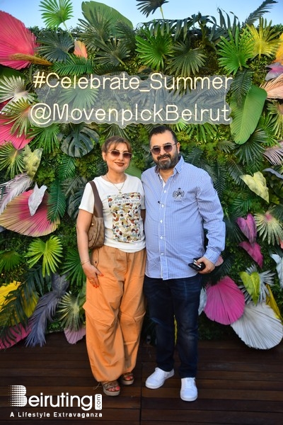 Movenpick Social Event Hemingway’s rooftop celebrating summer at Movenpick Hotel Lebanon