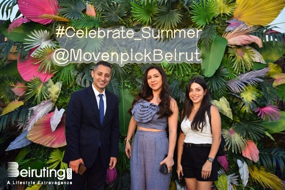 Movenpick Social Event Hemingway’s rooftop celebrating summer at Movenpick Hotel Lebanon