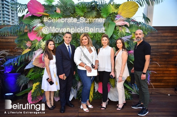 Movenpick Social Event Hemingway’s rooftop celebrating summer at Movenpick Hotel Lebanon