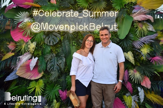 Movenpick Social Event Hemingway’s rooftop celebrating summer at Movenpick Hotel Lebanon